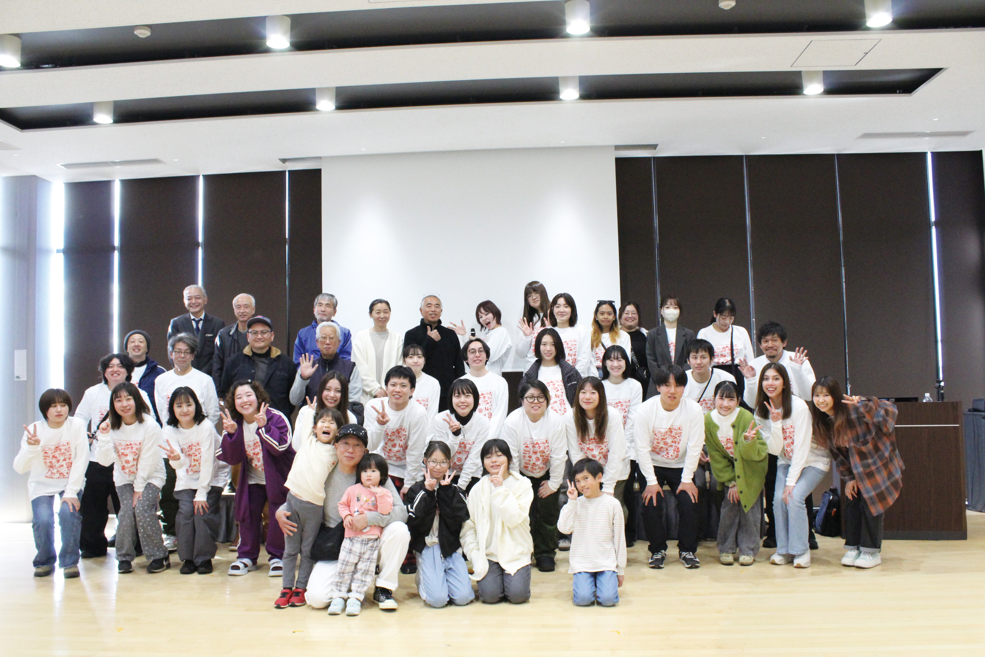 Aチーム、Bチーム、スタッフ一同