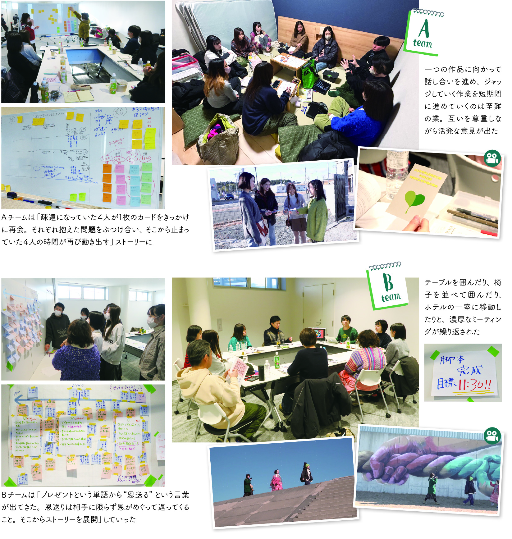 Aチーム／Bチーム 活動風景